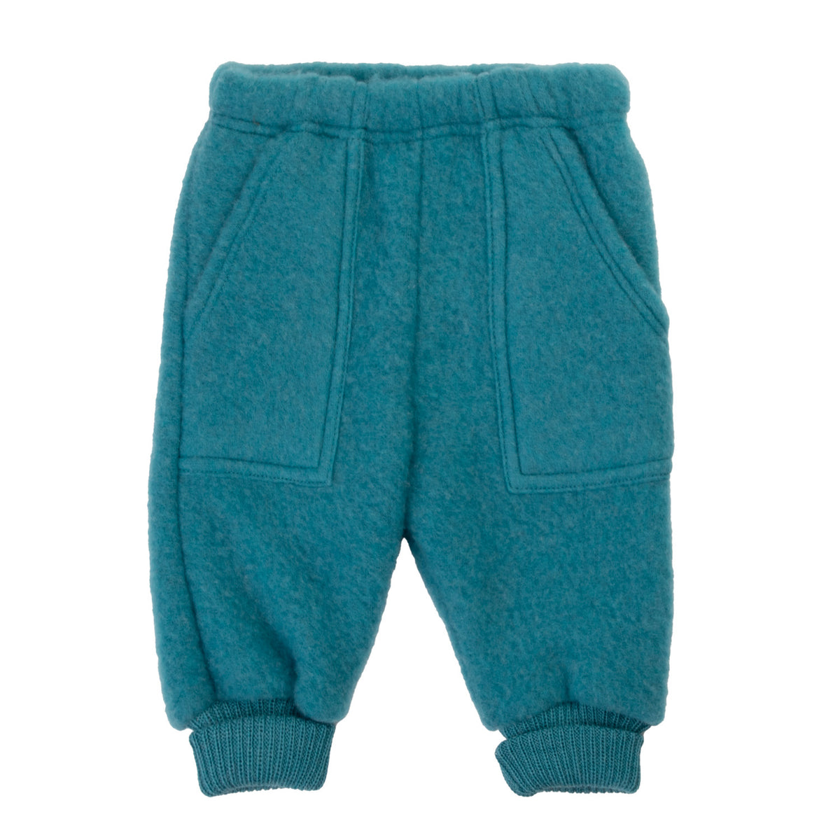 Joha wolf fleece baggy trousers - Turquoise