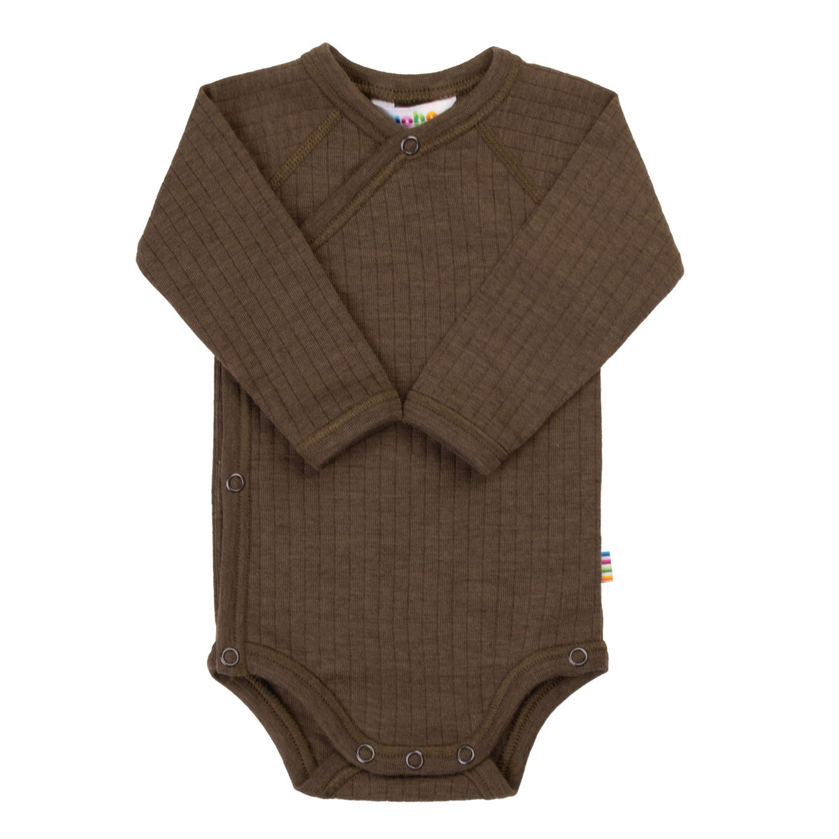 Joha wool wrap romper - Brown