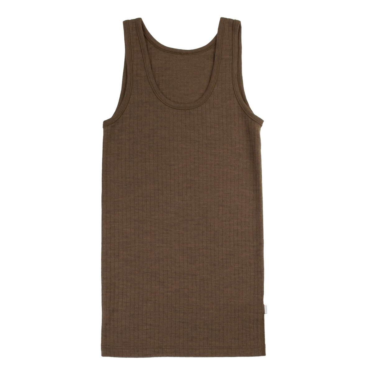 Joha women's wool shirt - Brown