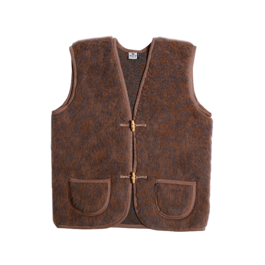 Alwero Alpen Junior Wool Bodywarmer – Panther Camello