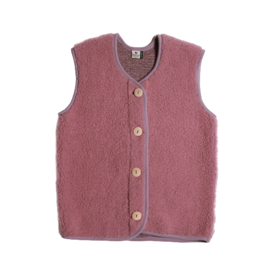Alwero PO Junior Wool Bodywarmer – Venetian Pink
