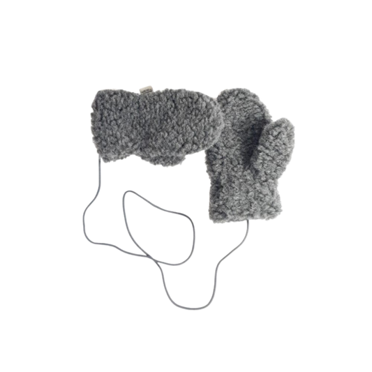 Alwero Gully junior mittens - Anthracite