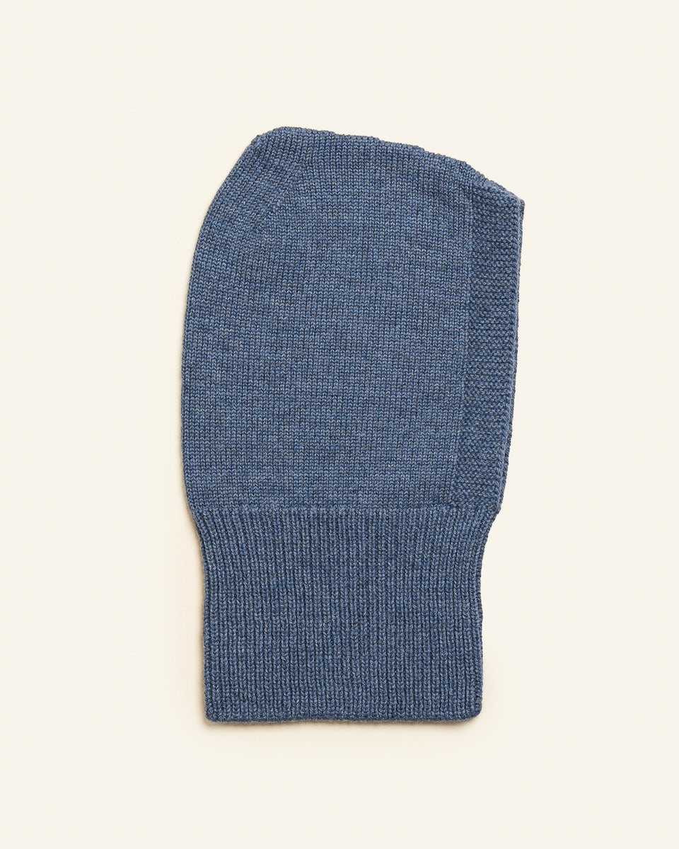 Hvid balaclava Eddy - Denim