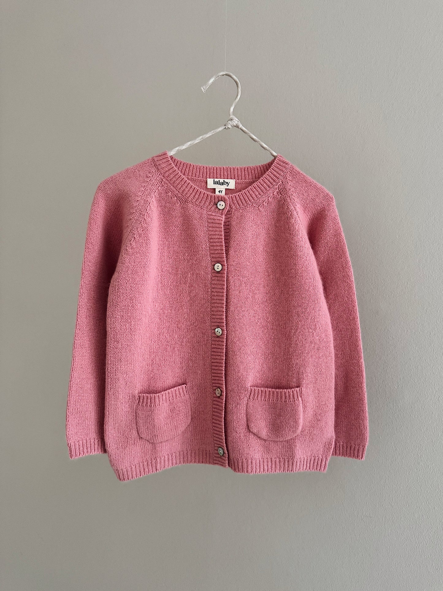Lalaby cashmere cardigan Bobbie โ Sorbet