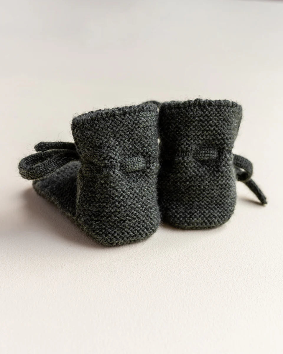 Hvid slofjes - Charcoal