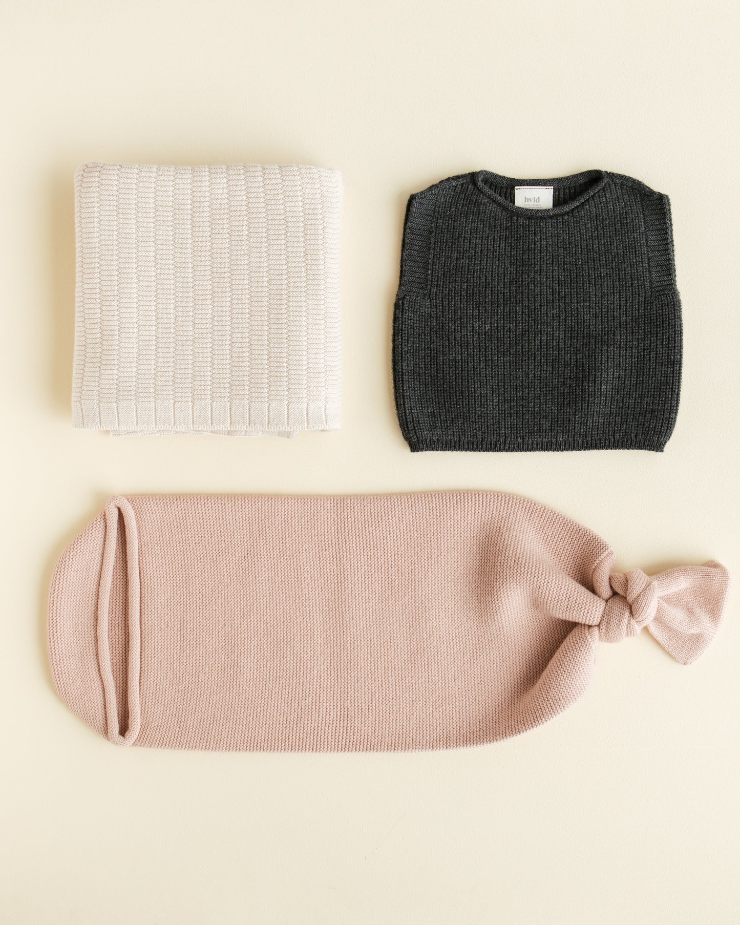 Hvid cocoon - Apricot