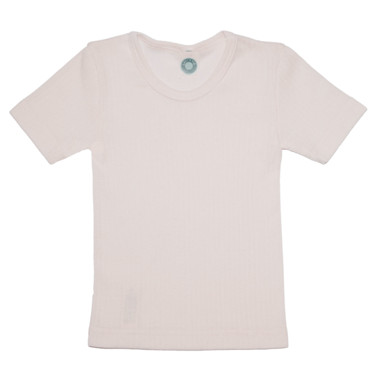 Cosilana wool/silk/cotton t-shirt – Natural