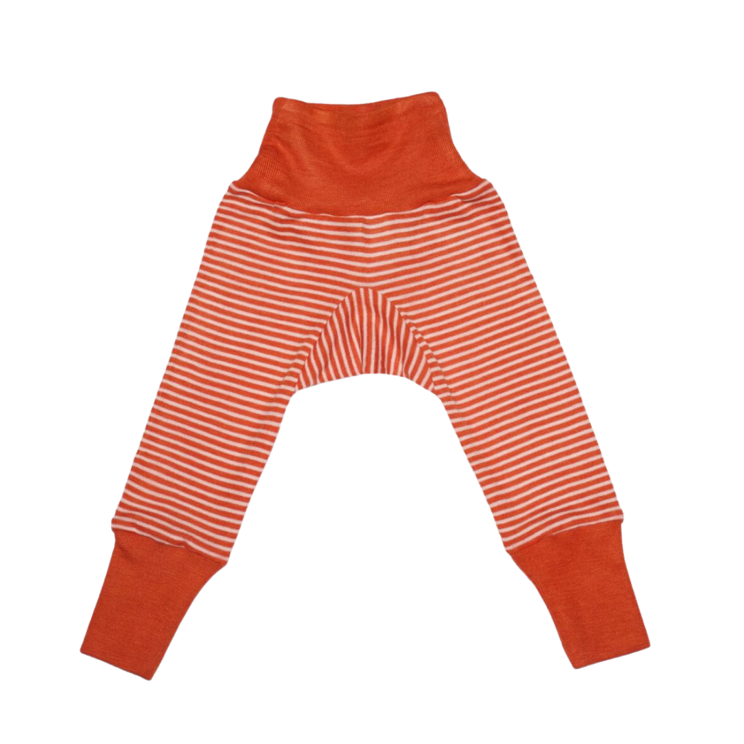 Cosilana Wolle/Seide Babyhose - Safran / Natur