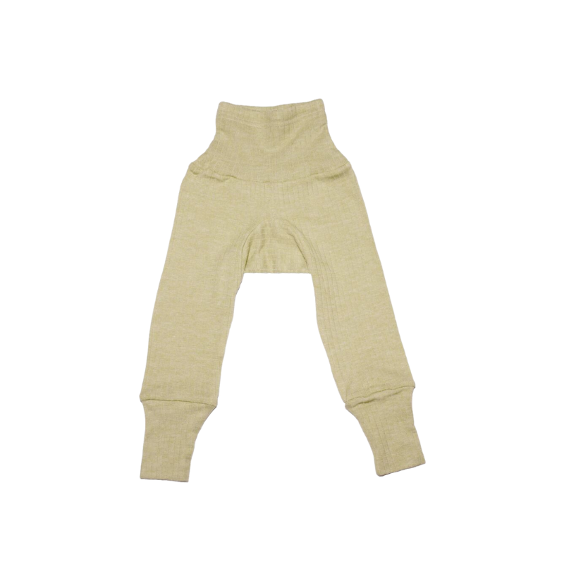 Cosilana wool/silk/cotton baby pants - Green