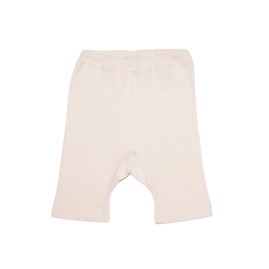 Cosilana wool/silk/cotton Bermuda shorts - Nature