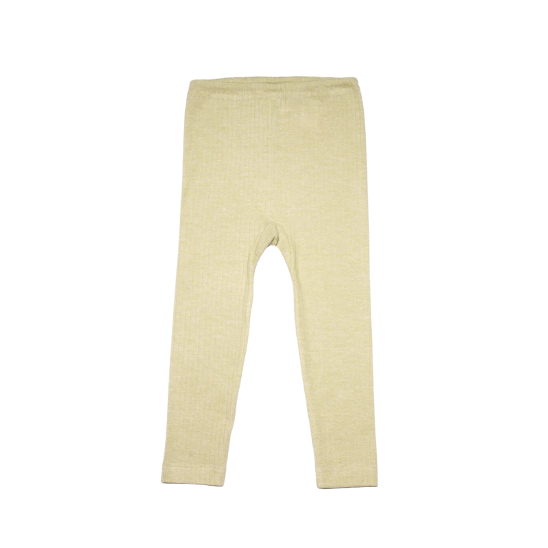 Cosilana Leggings aus Wolle/Seide/Baumwolle - Blau