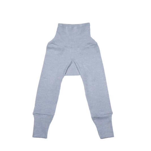 Cosilana wool/silk/cotton baby pants - Gray