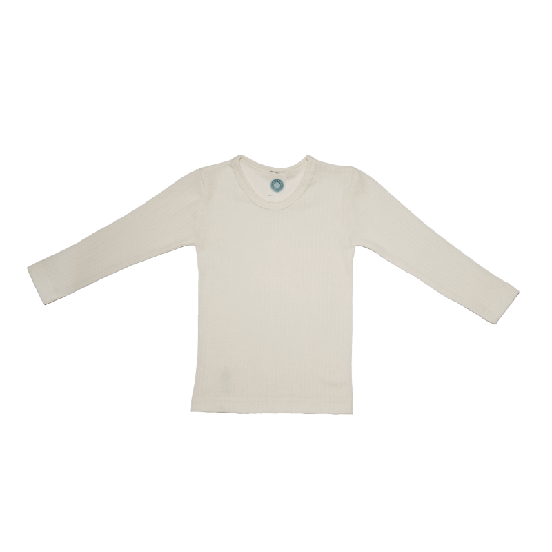 Cosilana wol/zijde/katoen longsleeve - Nature