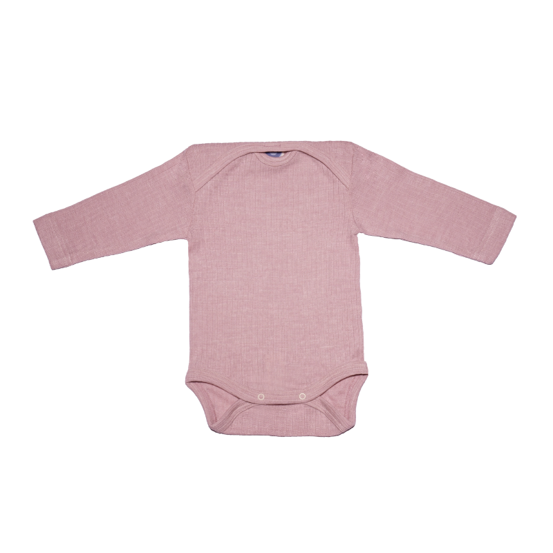 Cosilana wool/silk/cotton romper - Pink