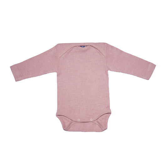 Cosilana wool/silk/cotton romper - Pink