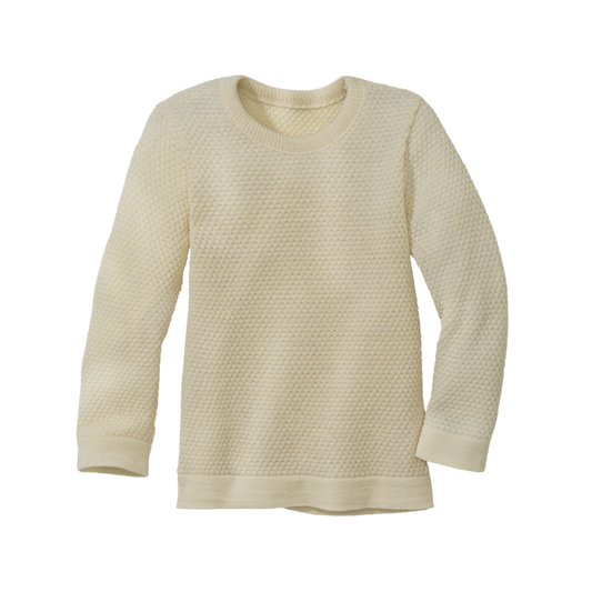 Disana honeycomb sweater - Natural