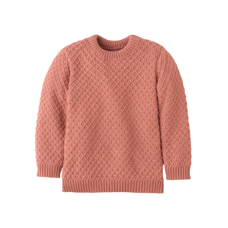 Disana Aran trui AW25/26 - Soft pink