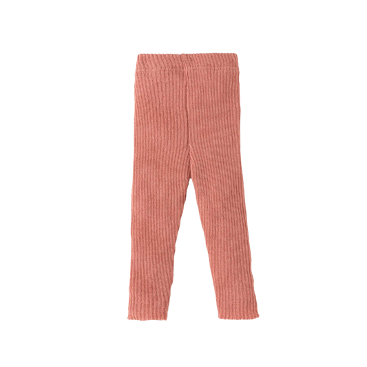 Disana knitted wool leggings AW25/26 - Soft pink
