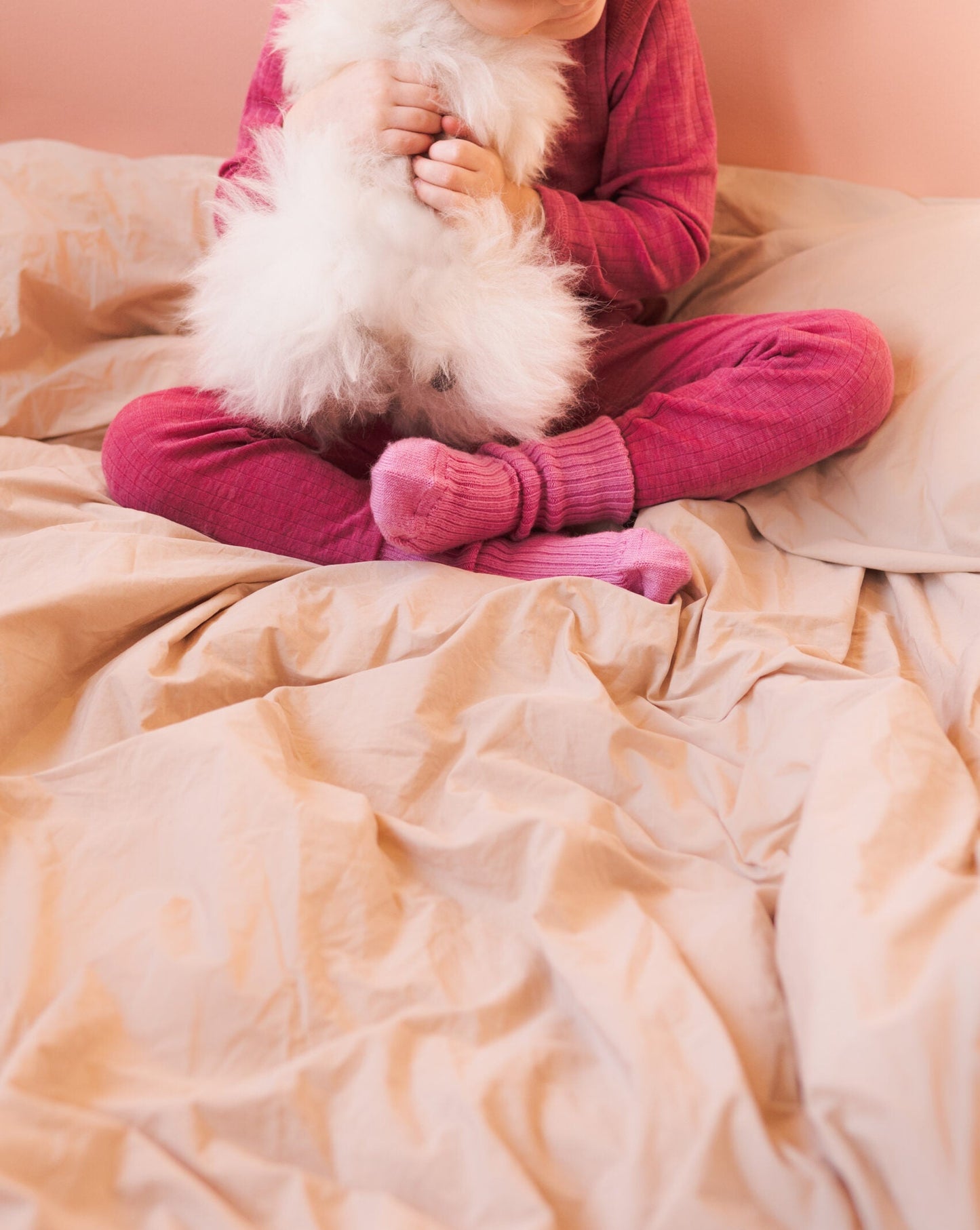 Joha wool socks - Pink