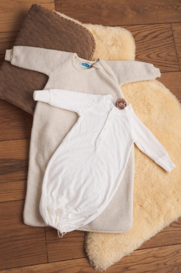 Joha wollen babyslaapzak – Naturel