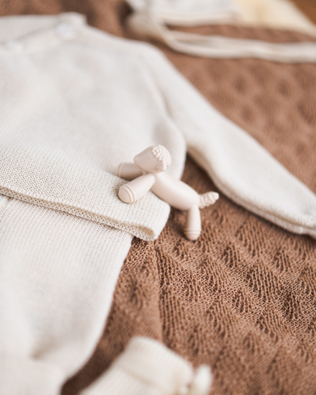 Reiff merino wool baby pants - Nature