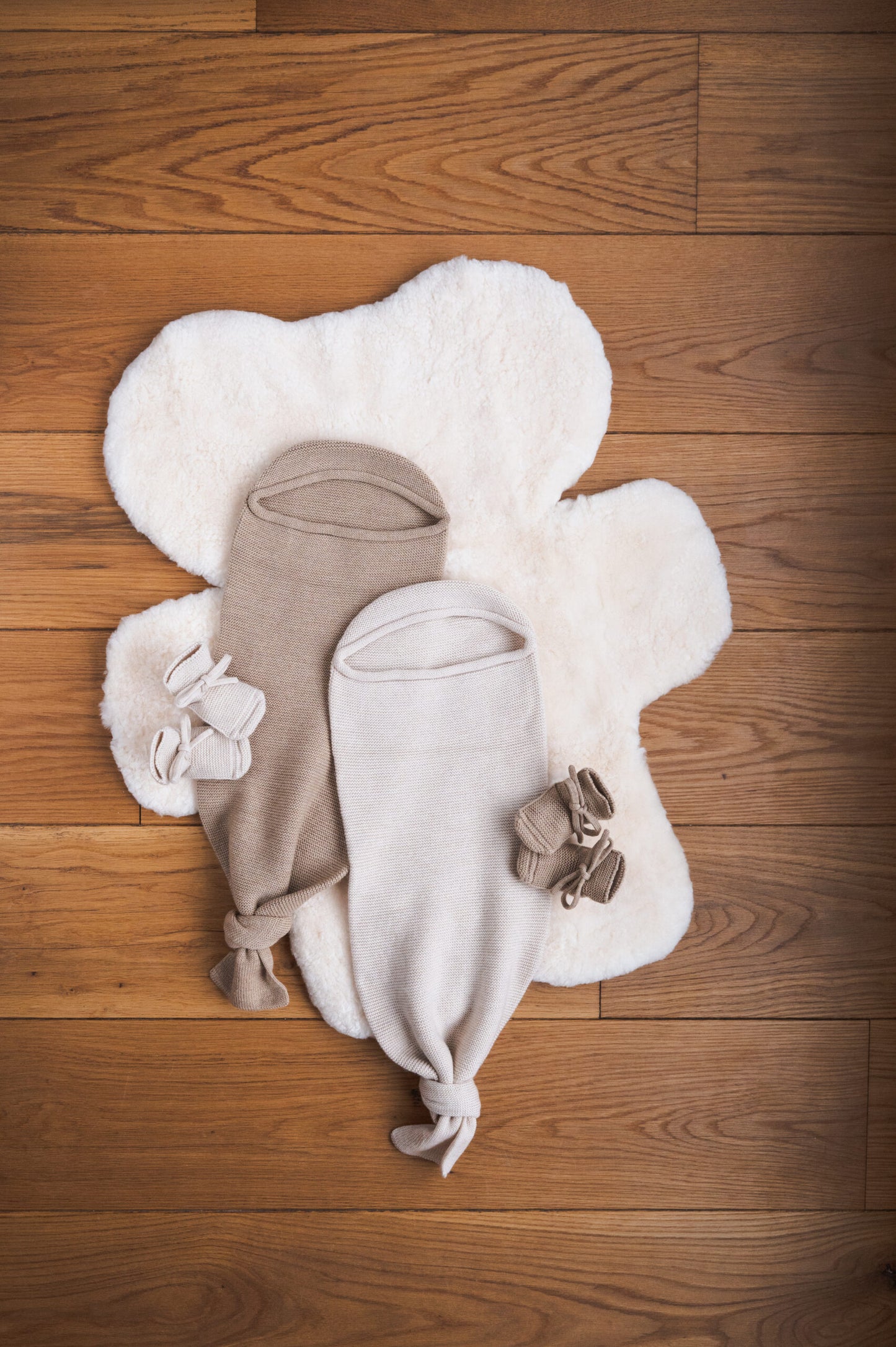 Hvid slippers - Cream