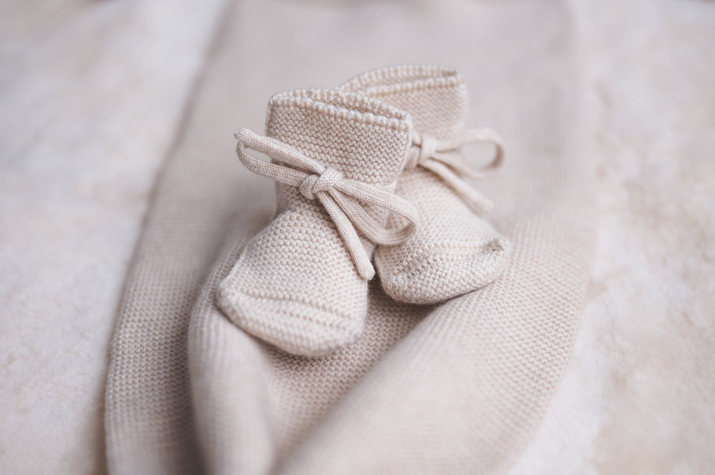 Hvid slippers - Cream
