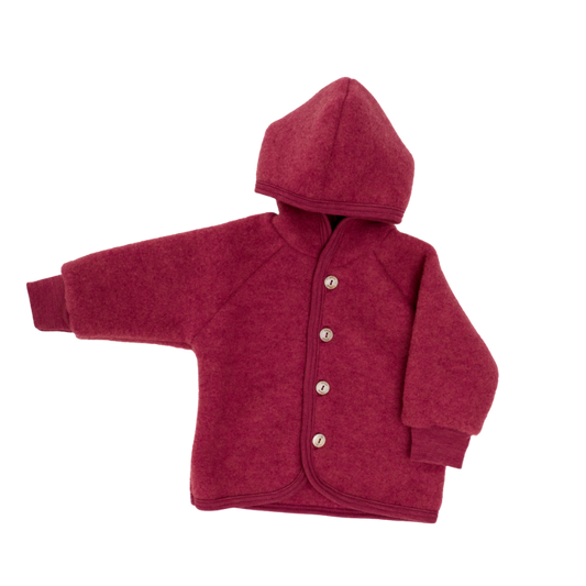 Engel Natur wolfleece jacket - Jaspis melange