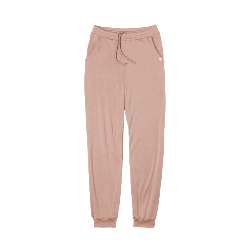 Engel Natur wol/zijde joggingbroek volwassenen - Dusty Rose