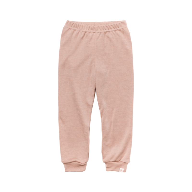 Engel Natur wol/zijde joggingbroek kind - Dusty Rose