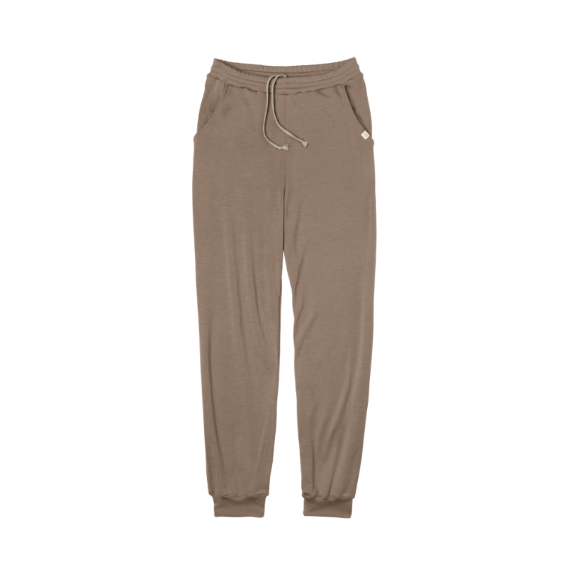 Engel Natur wol/zijde joggingbroek volwassenen - Sand