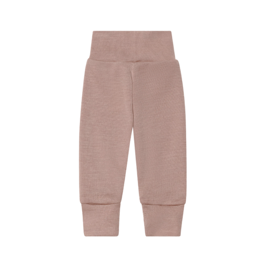 Engel Natur wool/silk premature baby pants - Dusty Rose