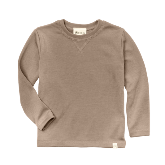 Engel Natur wool/silk sweater child - Sand