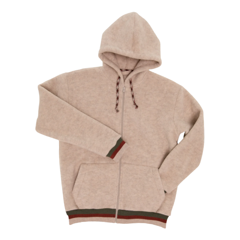 Engel Natur wolfleece men's vest - Sand melange