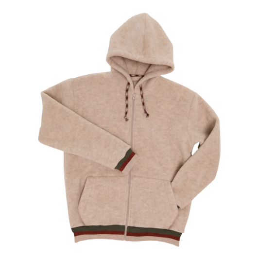 Engel Natur wolfleece men's vest - Sand melange