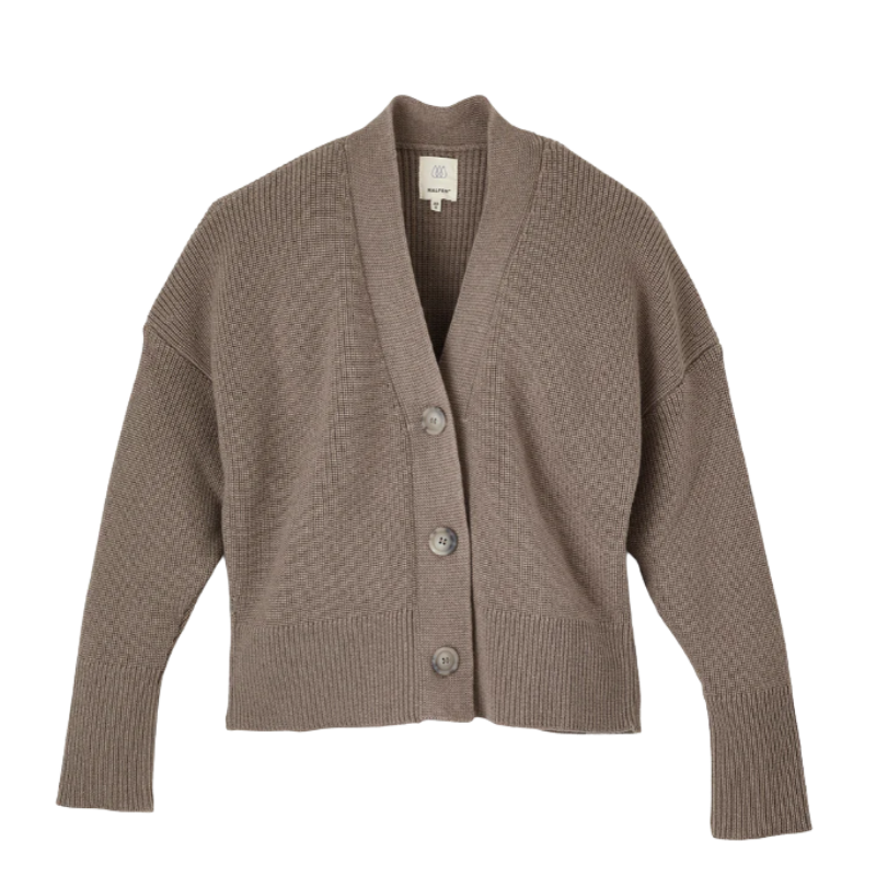 HALFEN woolen ladies oversized cardigan - Noot