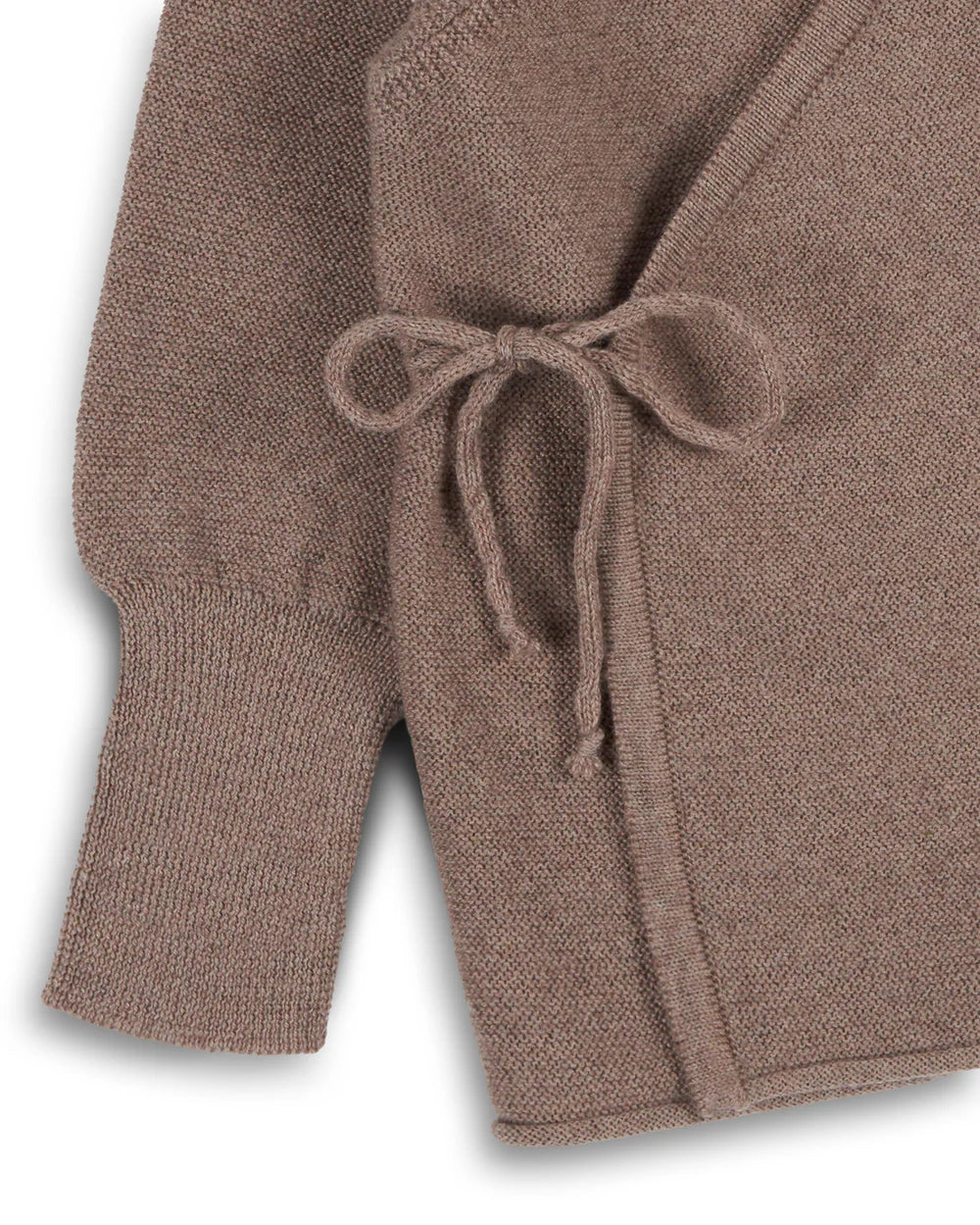 HALFEN wool wrap cardigan - Note
