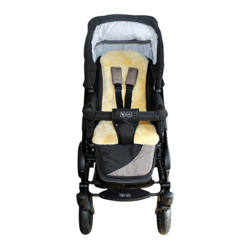 Heitmann Felle buggy/car seat sheepskin - Gold