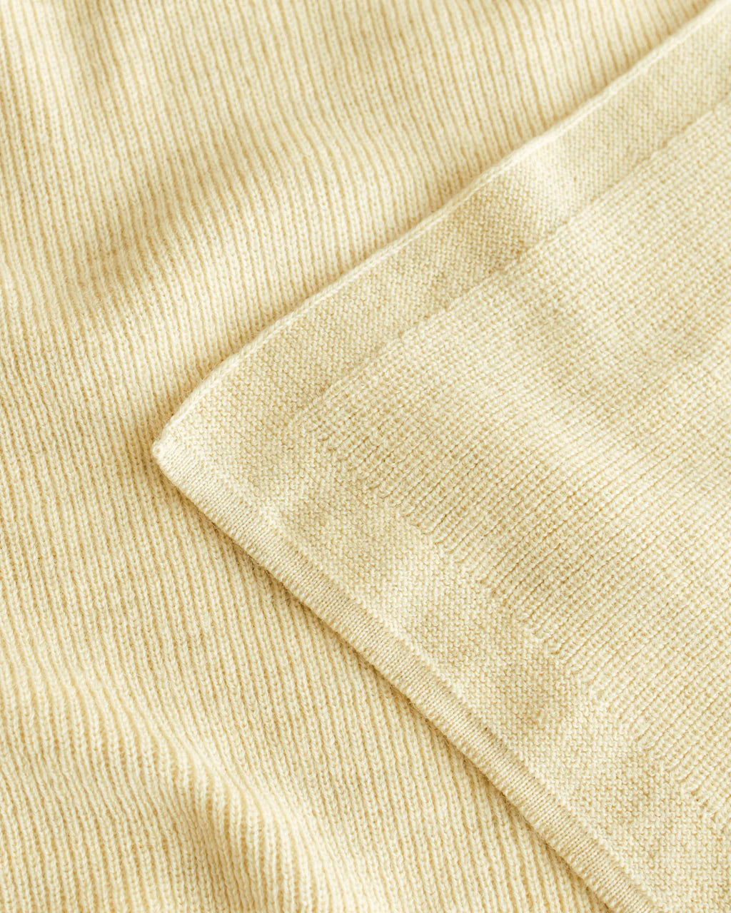 Hvid deken Felix - Light yellow