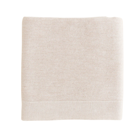 Hvid blanket Gust - Cream