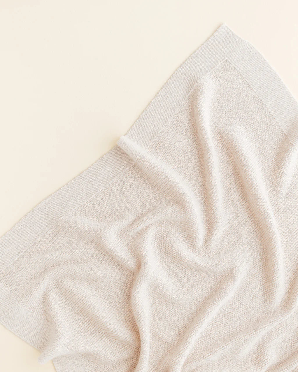 Hvid blanket Gust - Cream