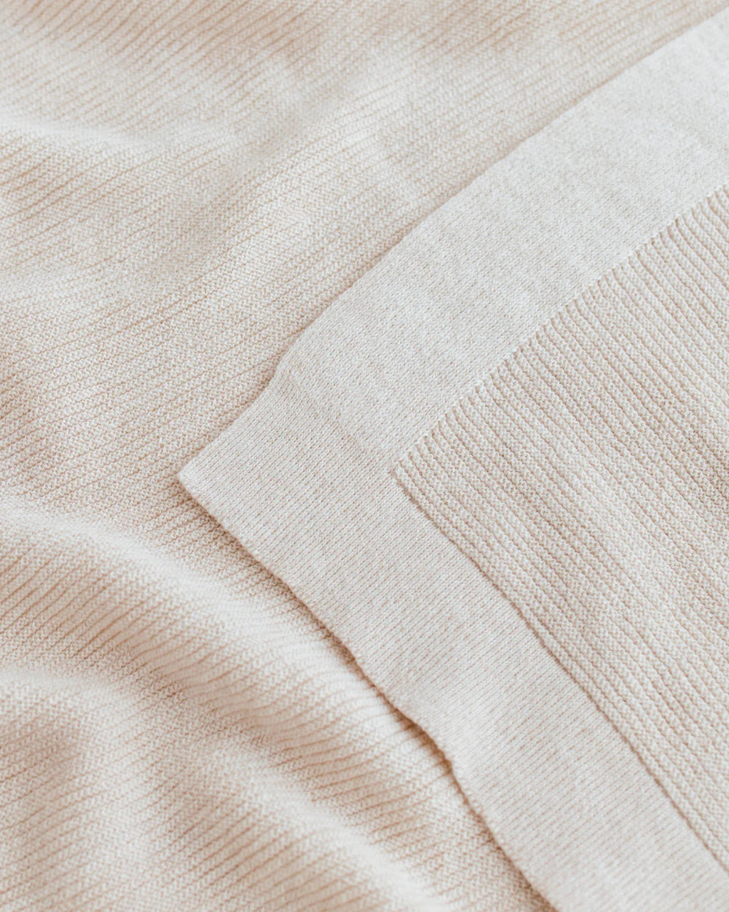 Hvid blanket Gust - Cream