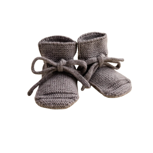 Hvid booties - Otter