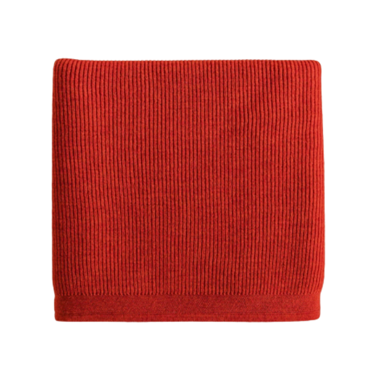 Hvid blanket Felix - Red