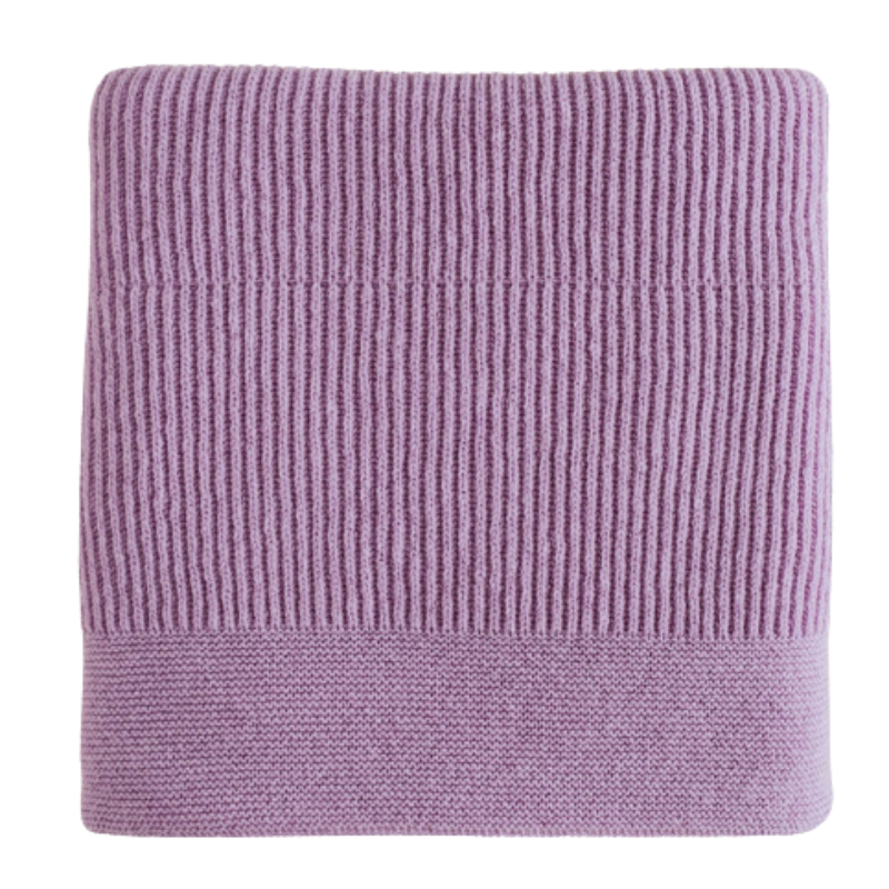 Hvid deken Gaston AW25/26 - Lavender