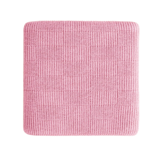 Hvid blanket Ivy AW25/26 - Cotton candy