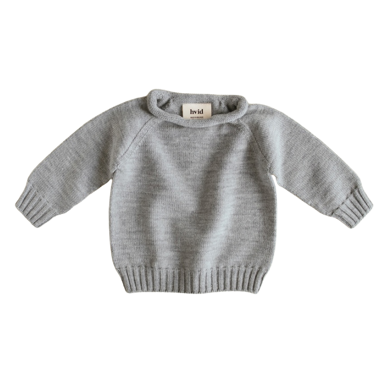 Hvid sweater Georgette AW25/26 - Grey melange