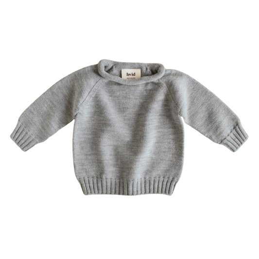 Hvid sweater Georgette AW25/26 - Gray melange
