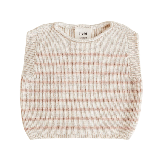 Hvid cardigan Harvey baby - Cream / Apricot