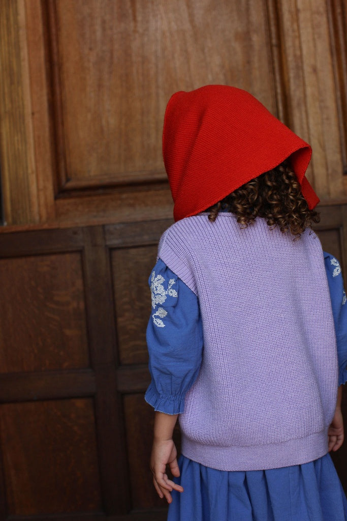 Hvid Harvey kids - Lilac